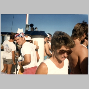1988-08 - Australia Tour 035 - Botany Bay on Boat.jpg